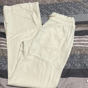 Roxy linen blend pant